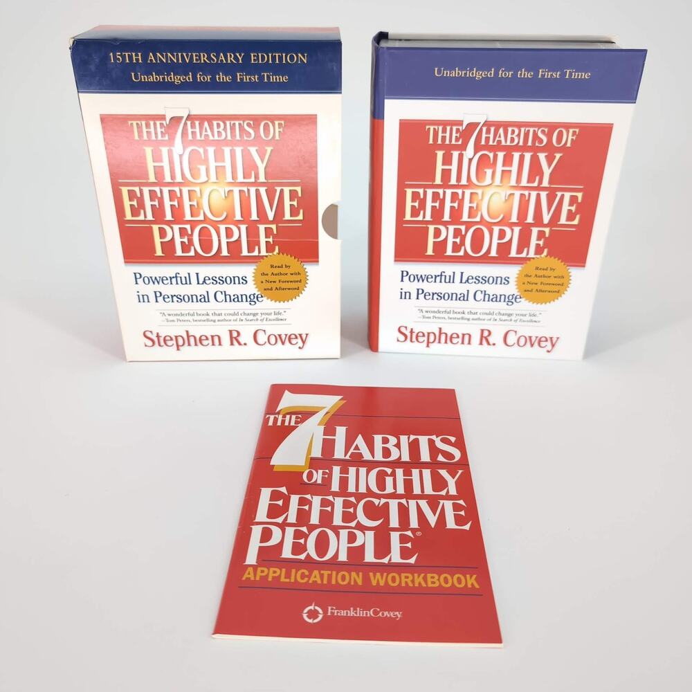 The 7 Habits of Highly Effective People 13 CDs AUDIO BOOK by Stephen Covey - GUC
